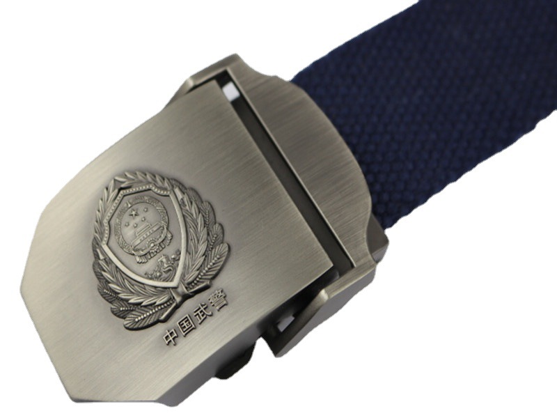 男士腰带 合金压扣皮带 战术帆布带 加厚平滑松紧腰带 保安带