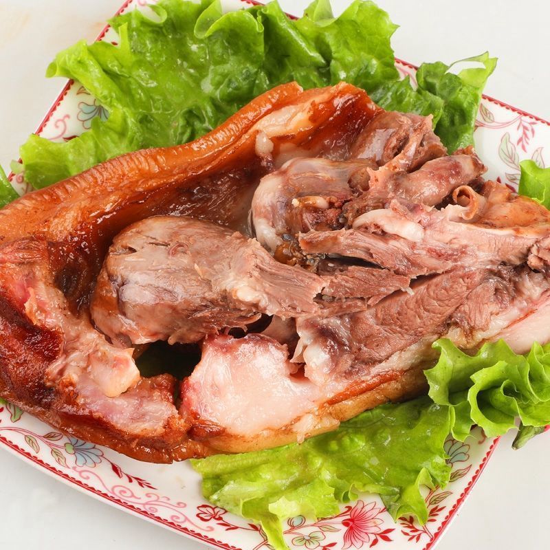 五香猪头肉猪脸熟食卤猪肉网红真空包装即食酱猪脸下酒菜卤菜批发