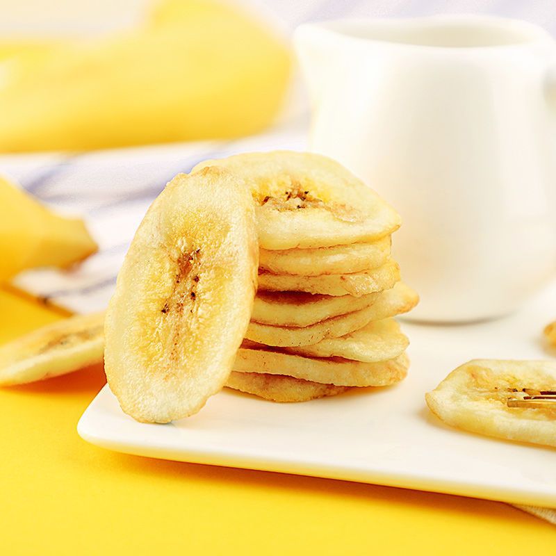 华味亨 香蕉片g袋装香脆香蕉干香蕉脆片果干休闲零食-阿里巴巴