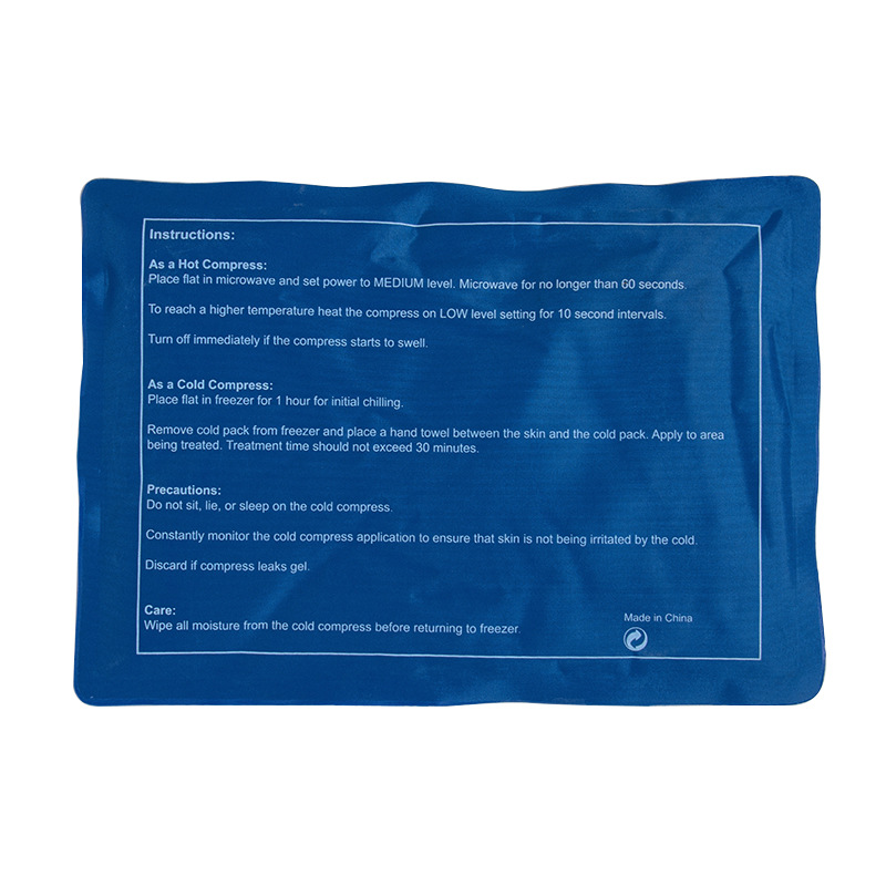 Amazon Portable Cold and Hot Compress Bag Ice Pack Reuse Cold and Hot Bag Sportivo Outdoor Ice Pack Manufacturer