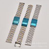steel strip Watch strap unilateral fold Stainless steel Chip package men and women watch chain 18 20 22 Watch Accessories steel strip Watch strap unilateral fold Stainless steel Chip package men and women watch chain 18 20 22 Watch Accessories