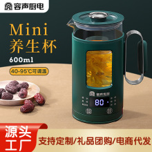 容声养生壶家用多功能便携式电炖杯办公室专用迷你小型煮花茶壶器