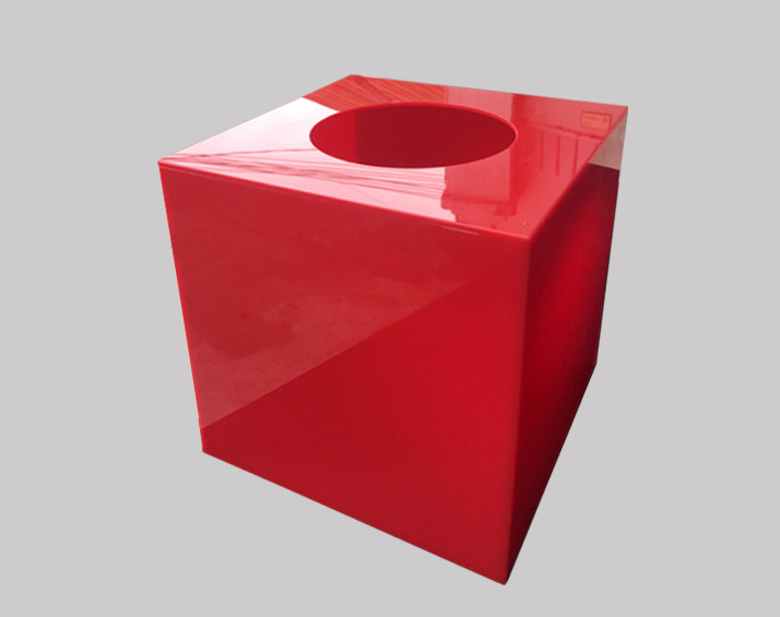 抽奖箱透明多色多可选摸奖箱创意红色亚克力公司活动摸彩箱