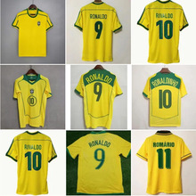 巴西复古球衣 经典足球服纪念版球服 承接代发1993 1998 2010 85