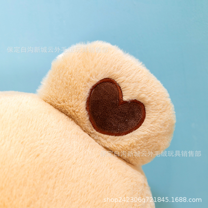 Cross-Border Bow Tie Bear Big Bear New Export Plush Toy Teddy Bear Doll Scissors Ragdoll Doll Pillow