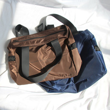 大容量手提旅行包纯色出差行李包袋收纳待产妈咪包运动健身包直销