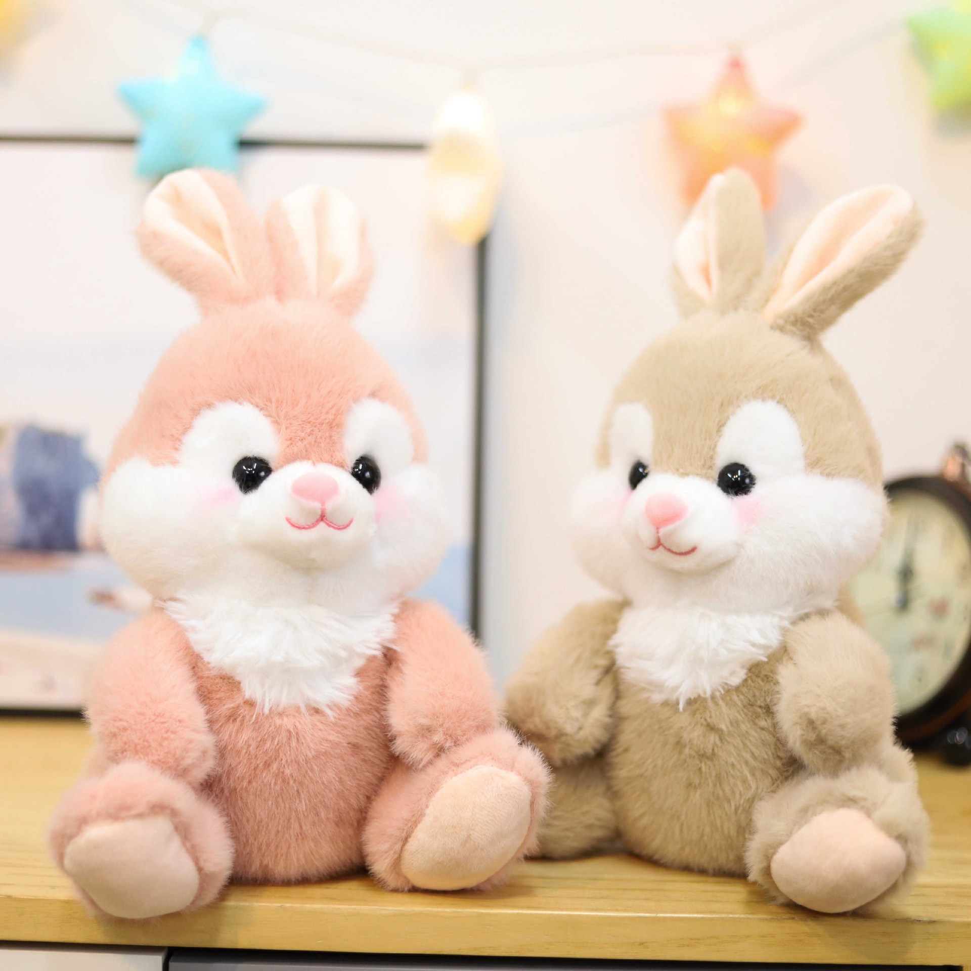 新款兔子毛绒玩具熊抱枕小狗公仔玩具儿童生日礼物活动小礼品玩偶