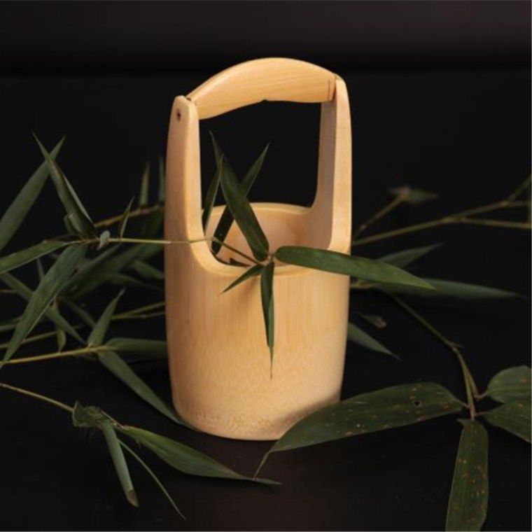 竹水桶竹茶桶儿童玩具竹子水桶竹筒罐竹笔筒沙拉筒竹制品竹工艺品