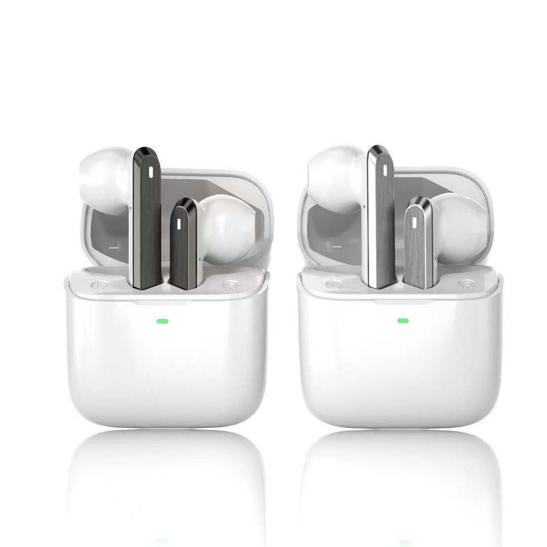 j18tws双耳无线蓝牙耳机改名开盖连接触摸金属j58蓝牙耳机低延迟