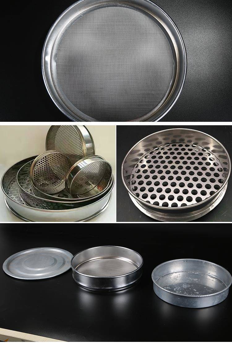 面粉筛筛子不锈钢铁筛子面粉筛过筛网样筛家用筛子10-200目筛网