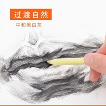 传奇之路素描纸擦笔3支装美术高光素描速写绘画专用擦笔调和纸笔