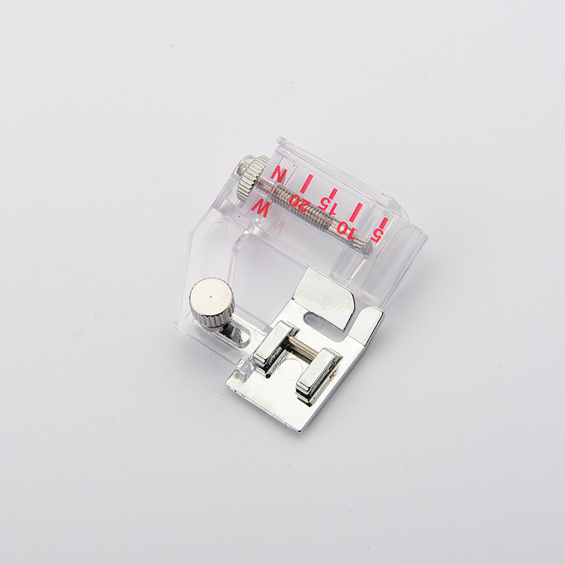 压脚 家用缝纫机压脚 包边压脚 自由调节滚边压脚 印字包布条压脚