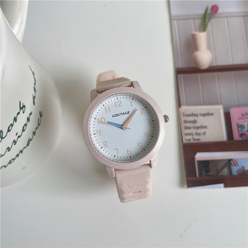 少女心糖果色果冻手表女ins高颜值初高中学生党夏季小清新学院风