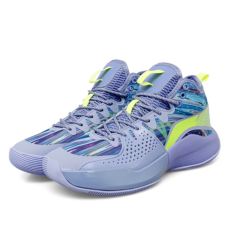 外贸跨境新款跑步鞋篮球鞋男透气休闲运动鞋青少年户外比赛球鞋