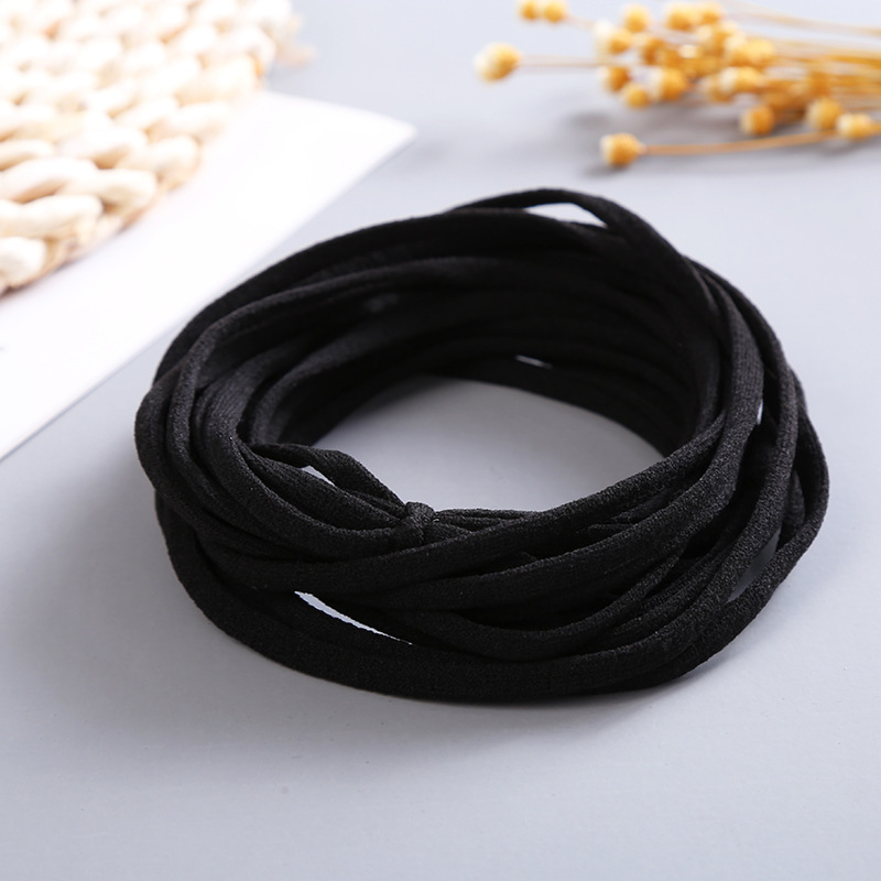 spot 5mm mask rope flat elastic elastic band black disposable mask ear rope elastic rope factory wholesale