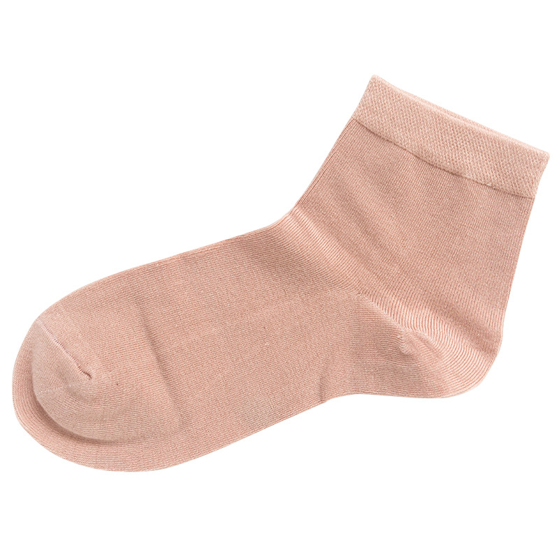 桑蚕丝袜子女春夏薄款中筒女袜竹纤维薄棉柔软质感吸汗透气