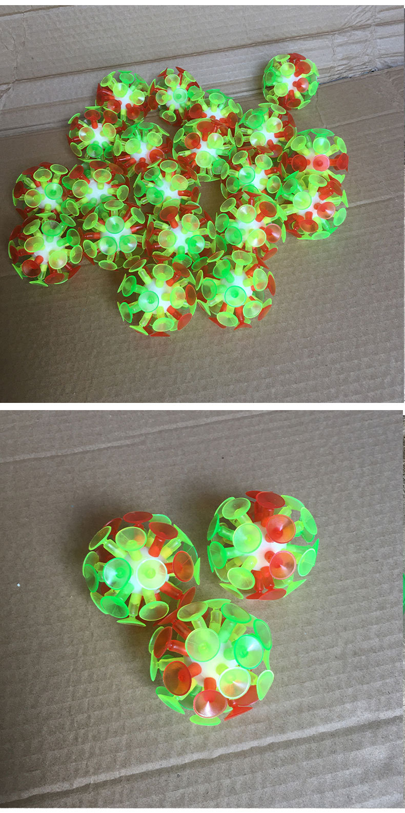 儿童教学教具 幼儿园吸盘球 粘板球抛接球 亲子吸盘粘粘球 吸板球