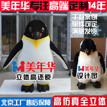 北京美年华人偶服定卡通服仿真企鹅玩偶服表演服厂家直供