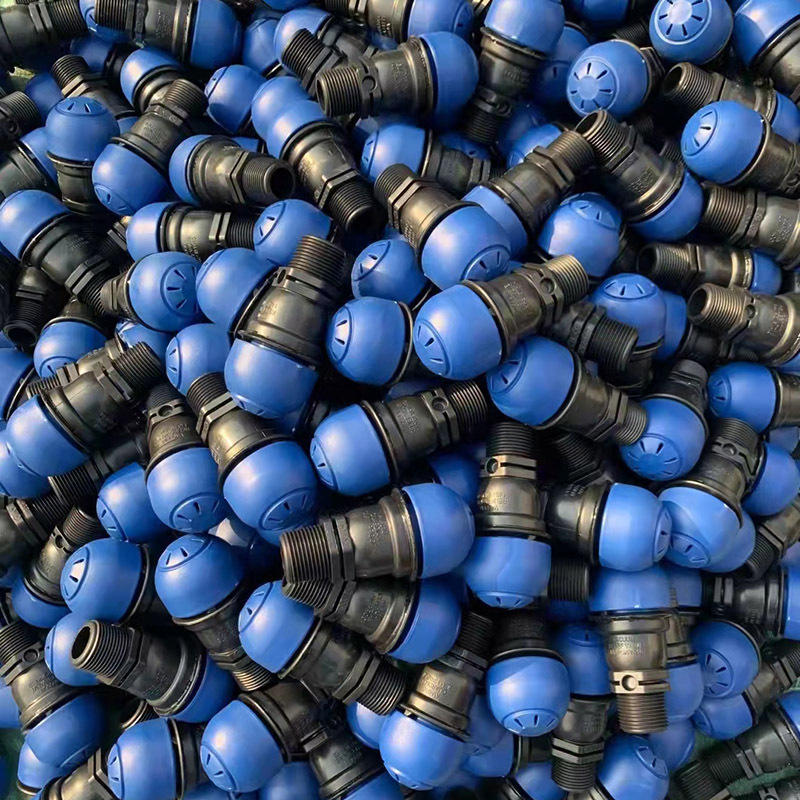 1寸空气阀 pe管道减压阀 农田灌溉用泄压阀 厂家销售32mm进排气阀