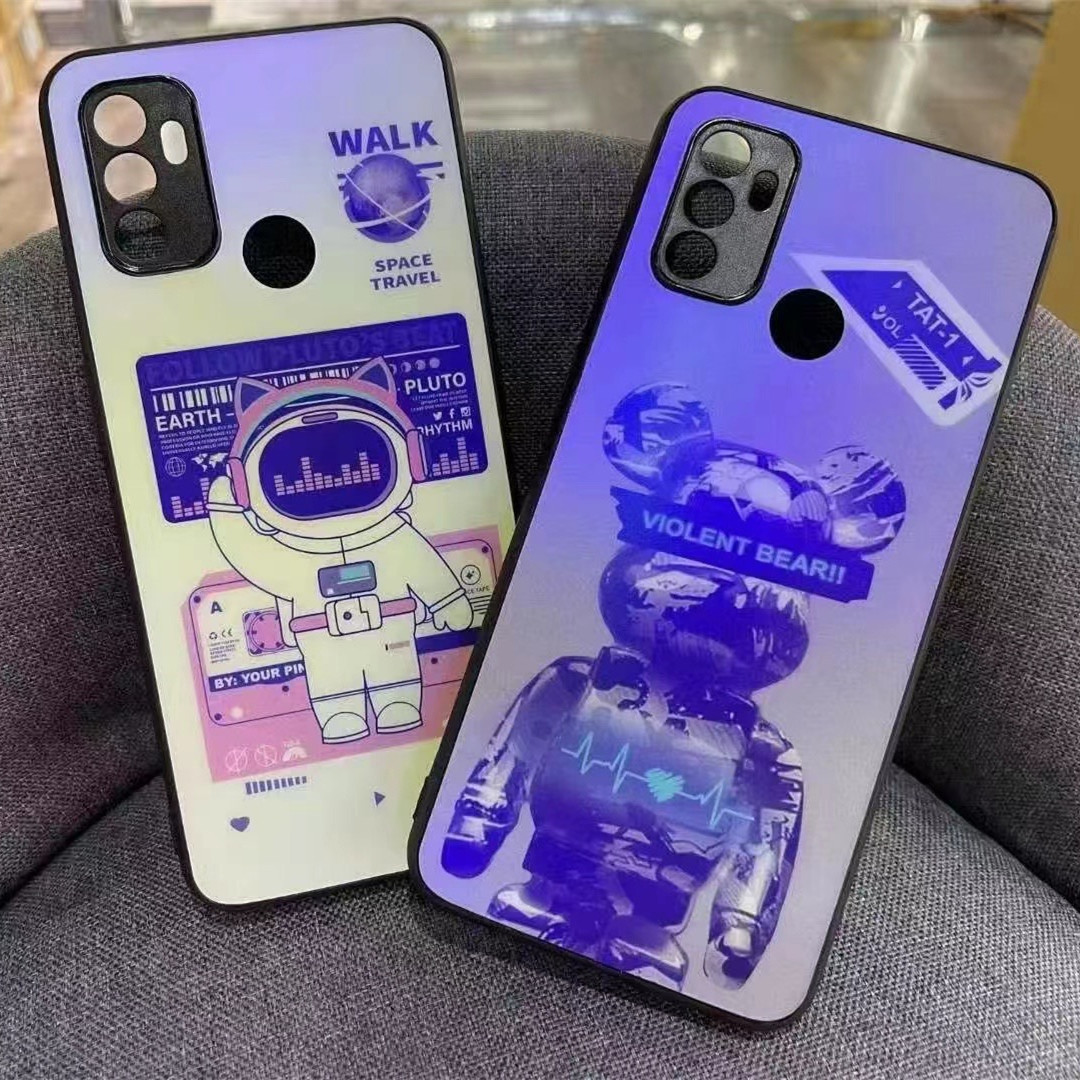 磨砂手感蓝光手机壳适用VIVO步步高S6/S10PRO/15E/V278彩绘保护套