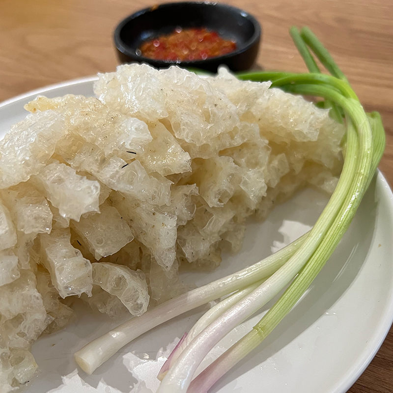 加厚沙爆猪皮沙爆浮皮炒沙非油炸猪皮条皮大皮碎皮