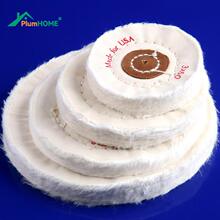 3-8 inch Cotton Lint Cloth Buffing Wheel Grinder For Gold跨