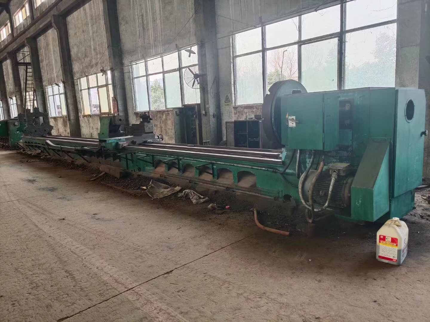 二手机床卧式车床cw61125b/14米安阳鑫盛