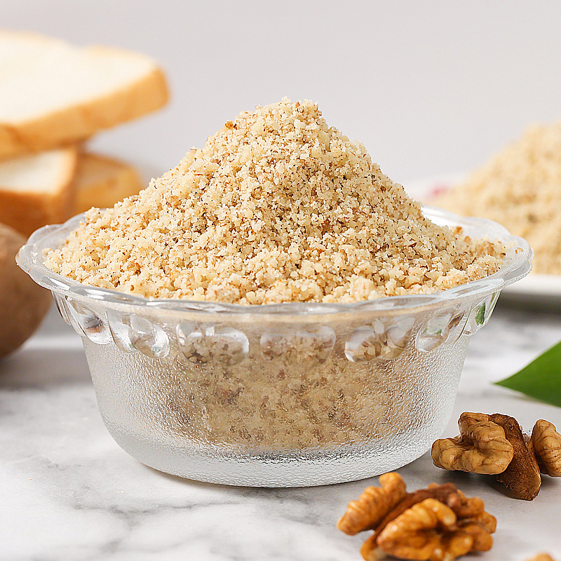 纯核桃粉冲饮早餐营养现磨即食老年人儿童代餐烧烤撒料500克包邮