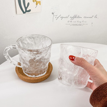 冰川玻璃杯家用日式女ins风啤酒果汁中国大陆家居装饰普通玻北秦