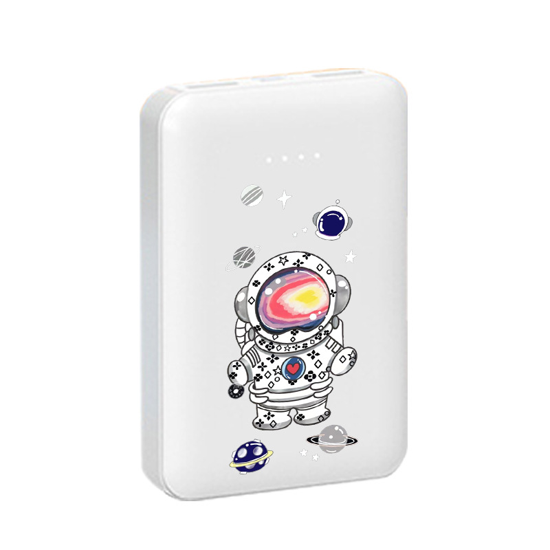 Mini Power Bank Develop Logo Pattern Cartoon Fast Charge Large Capacity 20000 MA Thin Mobile Power Wholesale