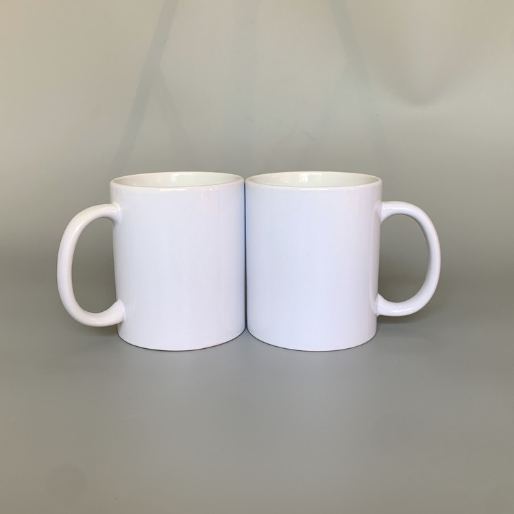 11Oz Sublimation Ceramic Cup Blank Coated Cup Thermal Transfer Mug Photo Mugs Sublimation Mug