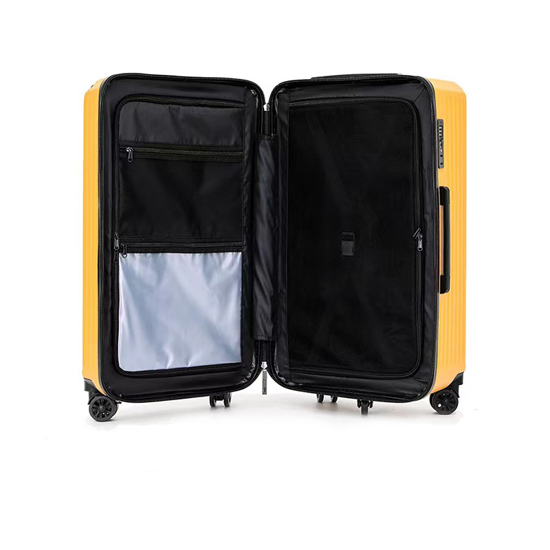 Luggage 2023 New Brake Wheel Pc Draw-Bar Box Women's Large Capacity Fashion Casual Men's Password Suitcase 24-Inch 28