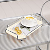 Acrylic European style Aromatherapy Cosmetics storage box Shelf Water cup tea tray glass rectangle Storage Tray Acrylic European style Aromatherapy Cosmetics storage box Shelf Water cup tea tray glass rectangle Storage Tray