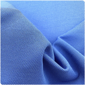 200g人丝涤纶珠地布新品冰感丝速干人造丝纯色男士衬衫网孔面料