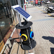 岔蓝黄脱轨器太阳能指示灯 转撤器标志灯带太阳能板现货