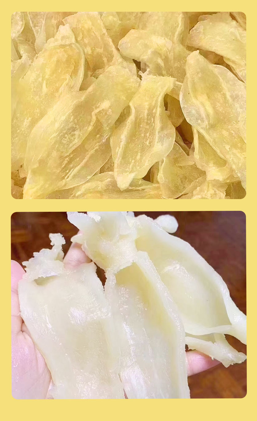 鱼胶产地批发巴沙开片一德路鱼胶干货花胶鱼胶巴沙鱼胶招代理