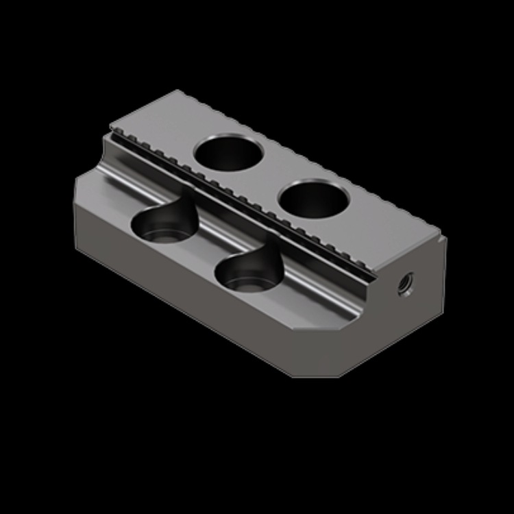 美国5axis自定心虎钳钳口v75100x5硬钳口多个规格可选