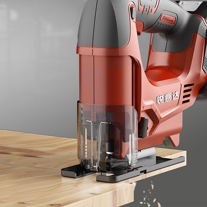 锂电曲线锯木工多功能电锯小型电动工具手提线锯往复锯木板切割机