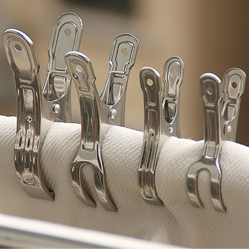 不锈钢防风夹子开口夹家用晒被夹被子固定晾晒衣架夹晾衣服晾被子