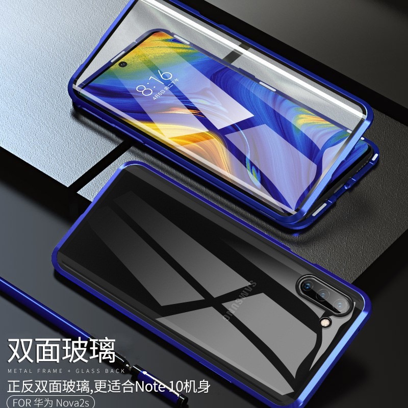 适用三星s23u双面玻璃万磁王手机壳s24u 全包金属边框保护套-阿里巴巴