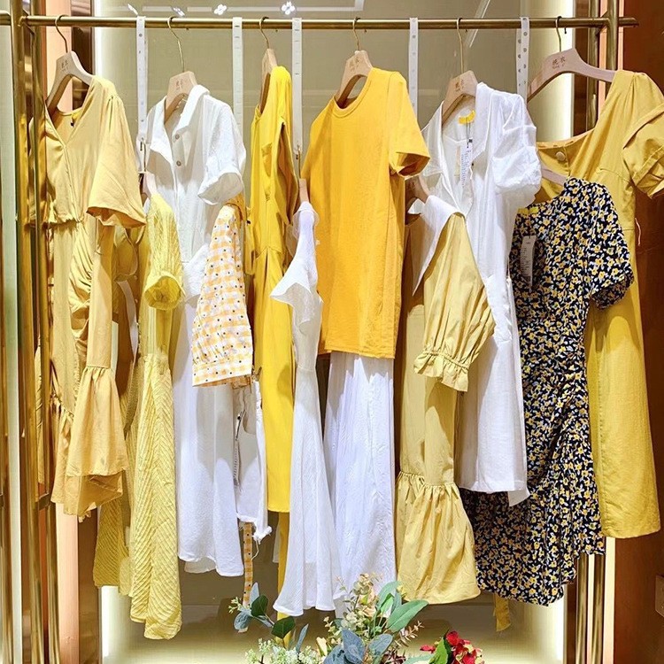 女装尾单一手货源 森马乐町品牌女装尾货批发地摊清仓杭州四季青