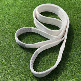 扁平吊装带 2吨吊车吊带 白色尼龙2t吊装带 起重吊装绳带厂家批发