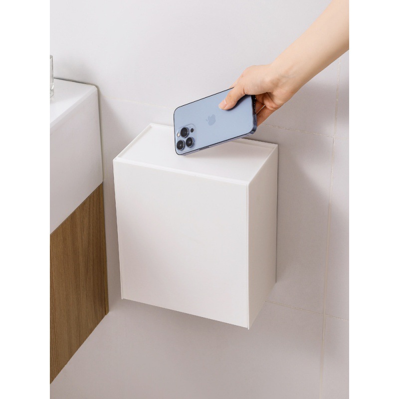 卫生间厕纸盒免打孔厕所手纸盒浴室防水纸壁挂卷纸置物架纸巾盒