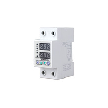 厂家直销1P+N/1-40A 高精度智能过欠压过电流保护器HD5VA