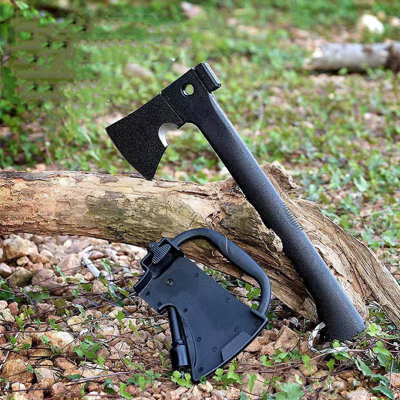 户外开山砍树砍柴斧消防斧野外装备战术斧工兵斧营地斧多功能斧头
