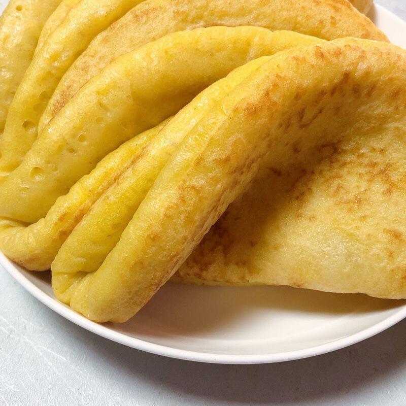 特产 早餐主食无蔗糖小米面炉糕烙糕饼折玉米面煎饼即食粗粮杂粮