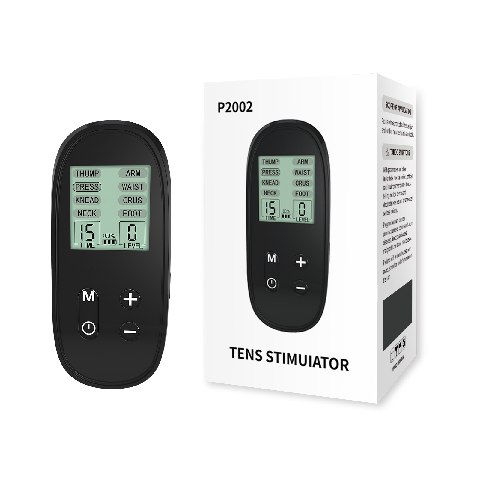 Exclusive for Cross-Border Household Portable EMS Massage Instrument Massager Full Body Simulation Technique Massage Acupuncture