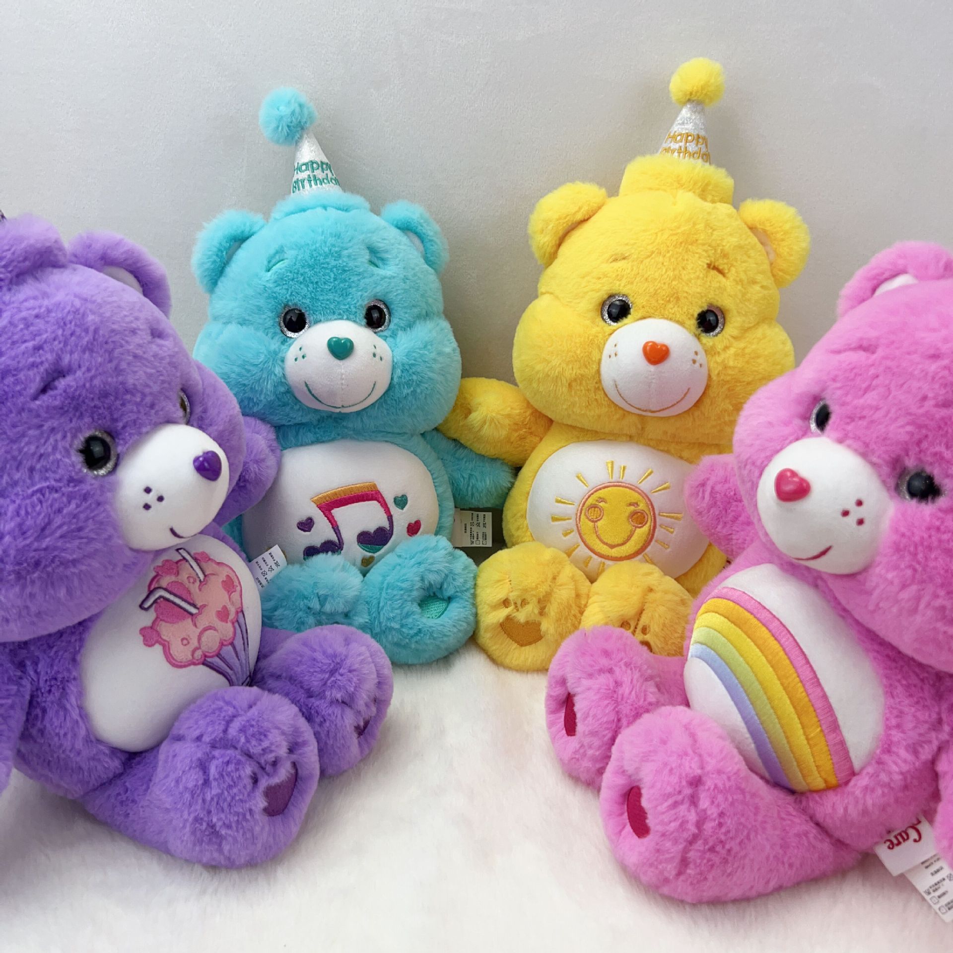 生日礼物爱心熊毛绒玩具批发carebears玩偶娃娃一件代发小熊公仔