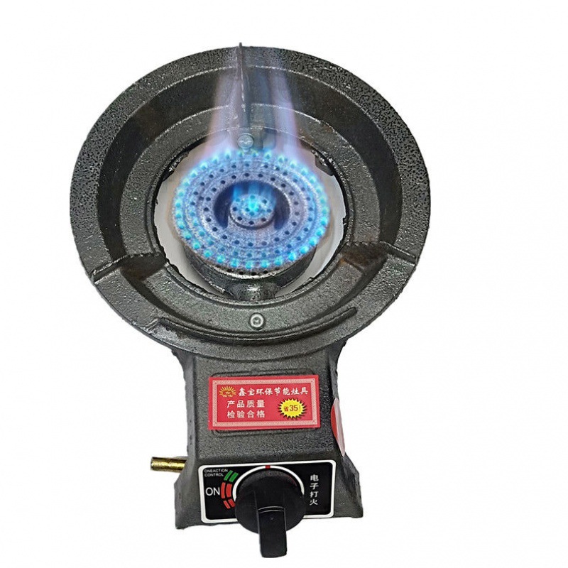 煤气灶批发猛火炉单灶节能家用燃气灶农村沼道租房煤气商用独立站