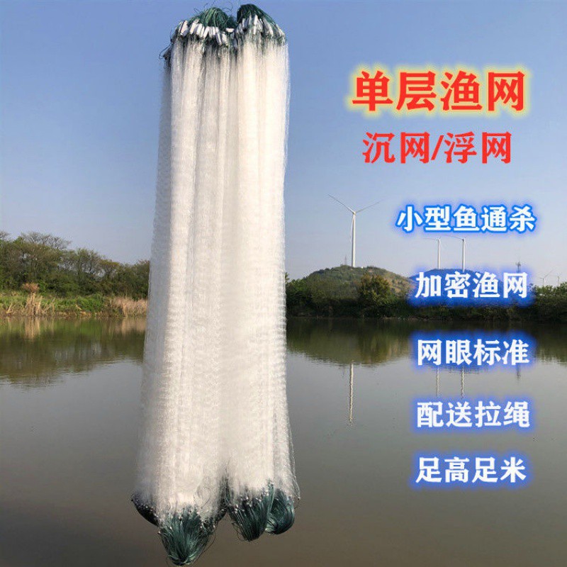 单层渔网白条网半指1指1.5指鱼网粘网餐条网小鱼网丝网挂网-阿里巴巴